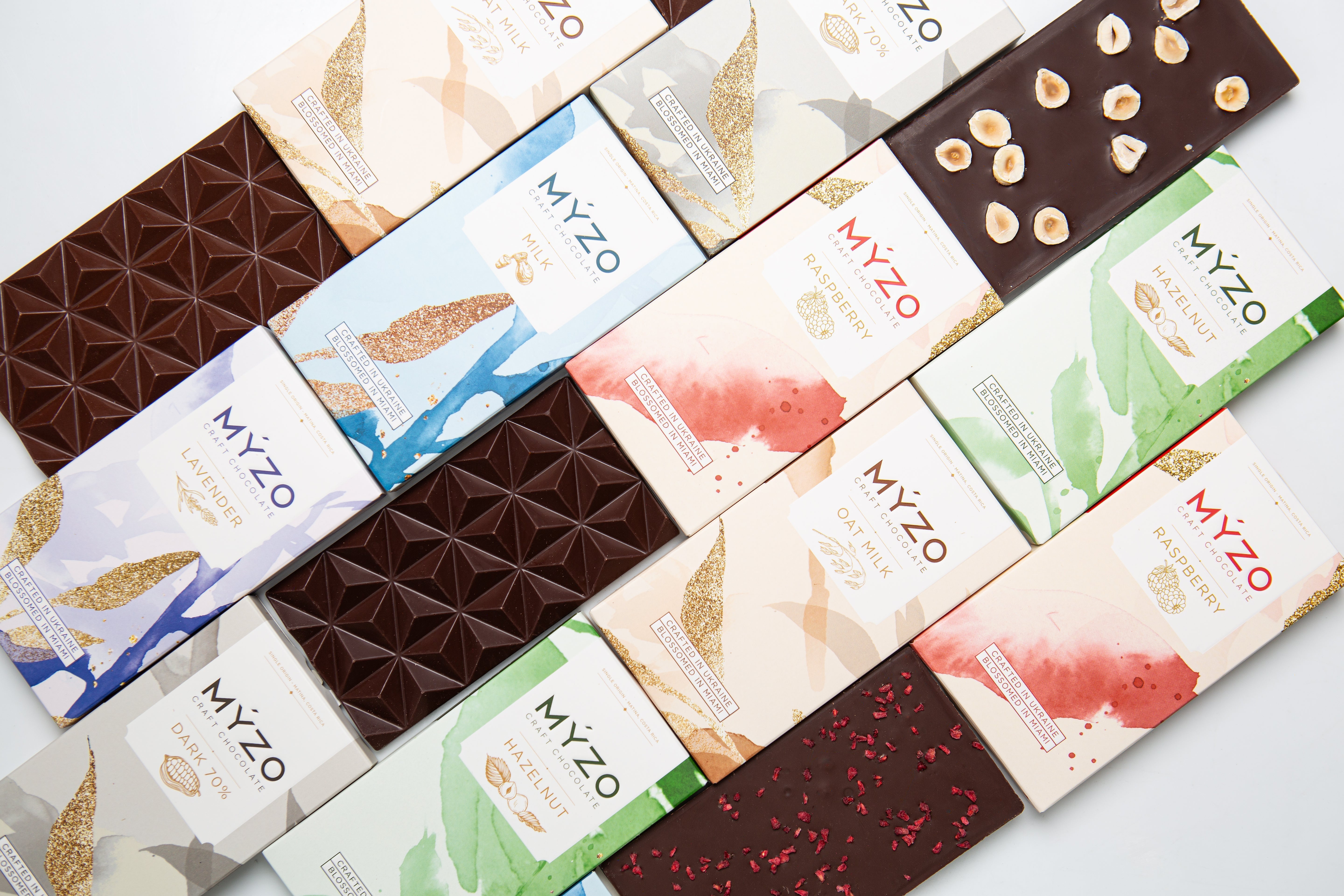 Shop Craft Dark Chocolate Bars | Myzo Costa Rican Single-Origin