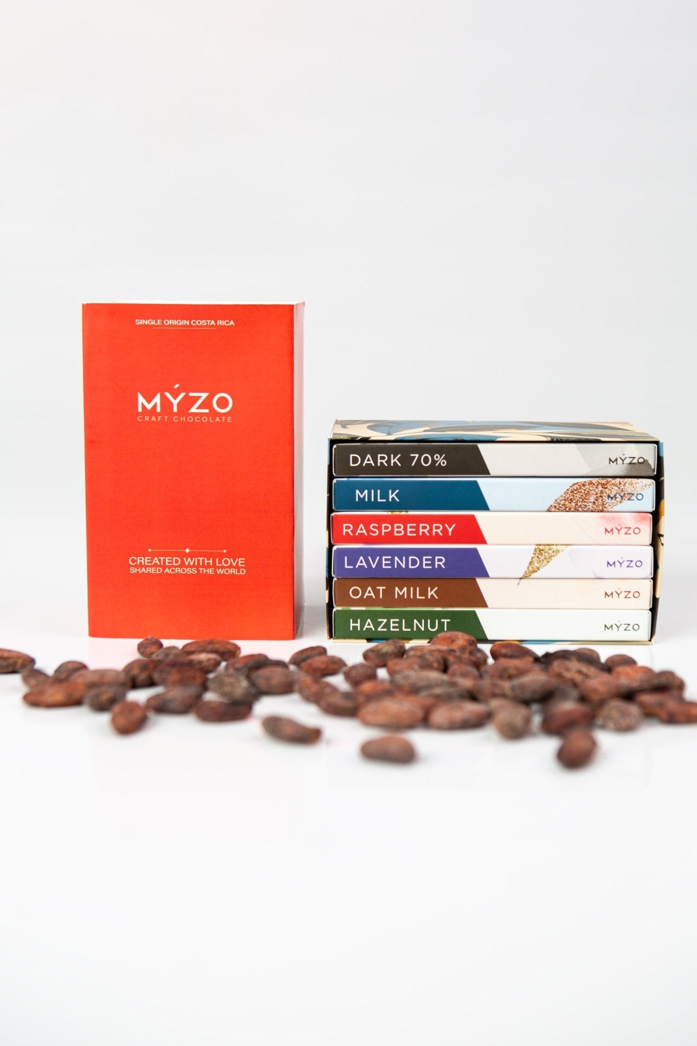 MYZO 6-Bar Bean-to-Bar Chocolate Gift Box | Single-Origin