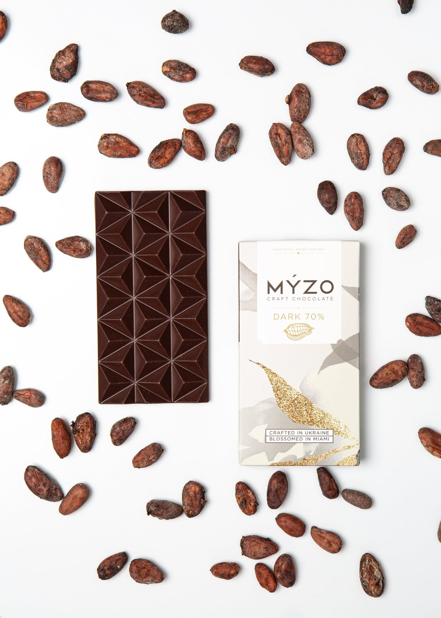 70% Dark Chocolate - Myzo Chocolate Inc.