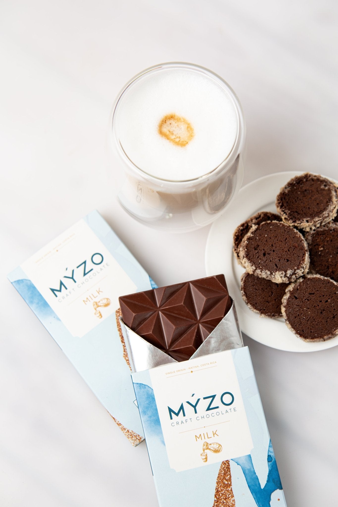 MYZO 48% Milk Chocolate | Creamy Single - Origin Cacao from Costa Rica - Myzo Chocolate Inc.
