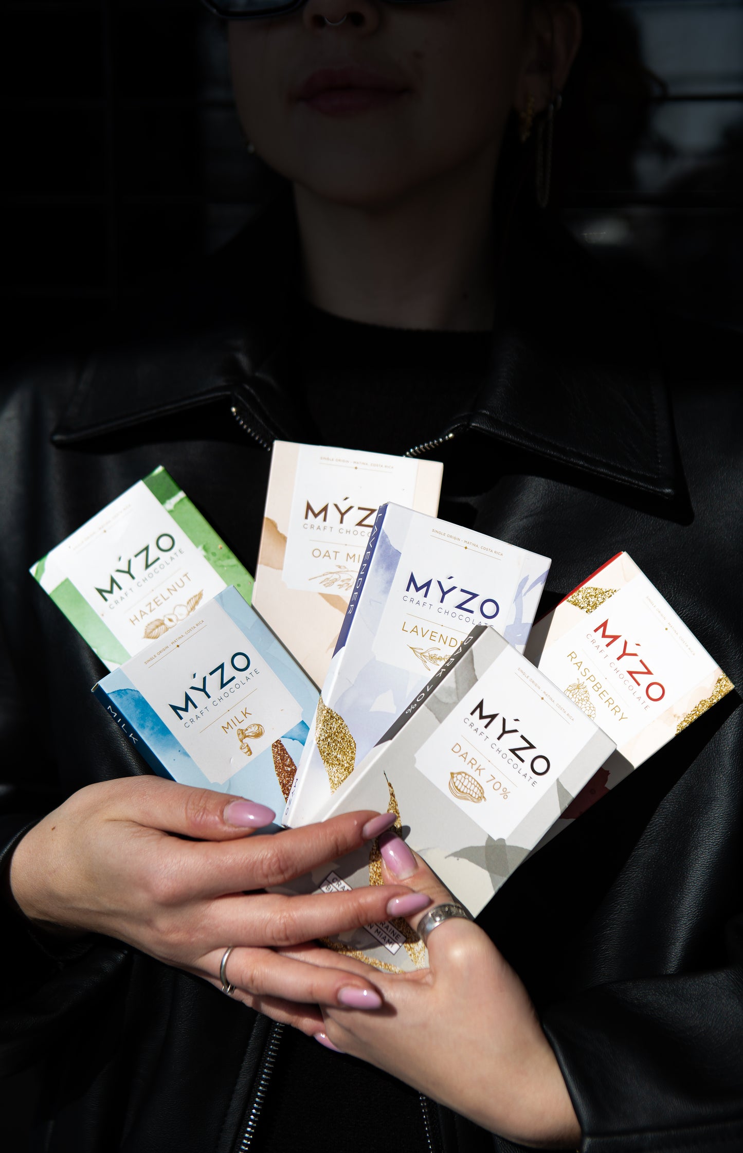 MYZO craft chocolate sampler bundle — bean-to-bar chocolate sourced from Costa Rica